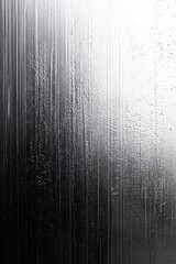 Poster - Abstract Black and White Textured Background Vertical Lines Grunge Style