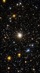 Wall Mural - celestial brilliance a radiant star cluster in the vast cosmos