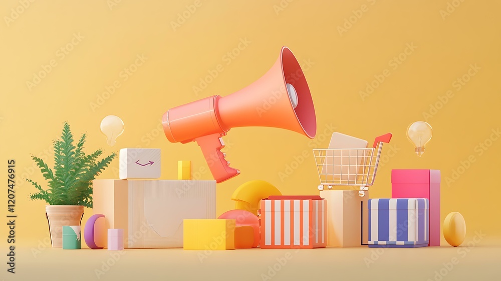 Four targeting strategies illustrated with icons like megaphone and ...