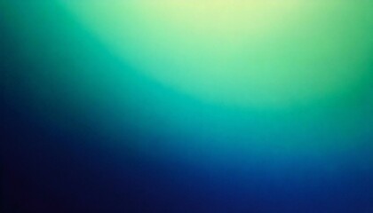Poster - Abstract blurred gradient background fading from green to blue