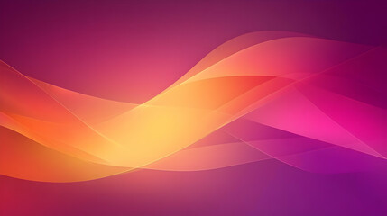 Poster - Abstract waves flowing, vibrant background, digital art, website design
