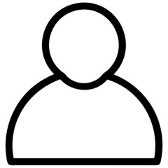Poster - User avatar icon representing an individual for website and mobile application interfaces