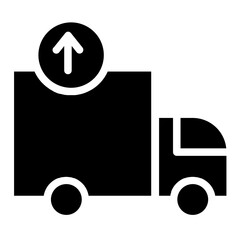 Poster - Delivery On Time Line Icon