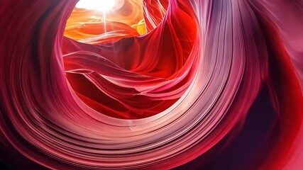Wall Mural - vibrant colors swirl through the canyon valley, creating a stunning display of light and shadow at s