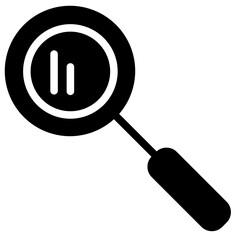 Poster - Office Search Business Line Icon