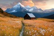 © Sanchai - A mountain hut on a hiking trail near Zakopane, offering rest to adventurers