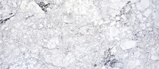 Poster - high resolution white marble texture with subtle gray veining ideal for elegant backgrounds and wall