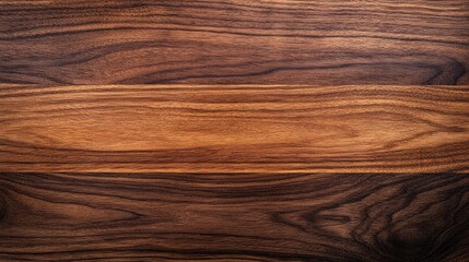 Wall Mural - Elegant Walnut Wood Texture Background with Subtle Scratches Top View Ideal for Kitchen and Restaurant Settings Warm Brown Tones Perfect for Culinary Decor