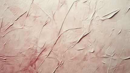 Aufkleber - Textured abstract background with subtle shades of pink and cream featuring intricate surface patterns and lines Copy Space