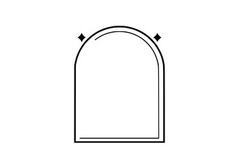Aufkleber - Icon graphic design with minimalist style for modern presentations and digital use
