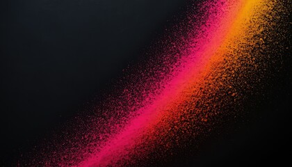 Poster - A line of sparkles is shown on a black background
4