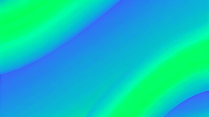 Fototapete - Modern colorful blue and green abstract soft 3d flow shapes. Liquid wave gradient background with smooth motion design, dynamic texture, futuristic fluid art, and vibrant, elegant composition