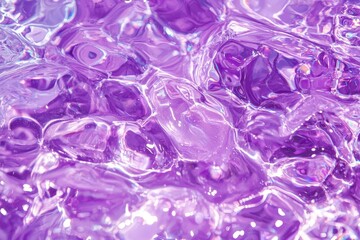 Wall Mural - violet colored clear water. crystal clear ocean water surface on a tropical exotic beach.