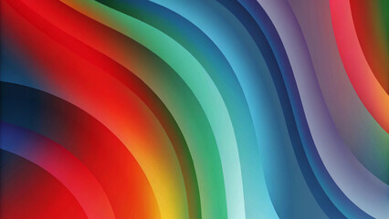 Poster - Trendy simple fluid color gradient abstract background with dynamic wave line effect. Illustration for wallpaper, banner, background, card, book illustration, landing page, modern, digital, smooth