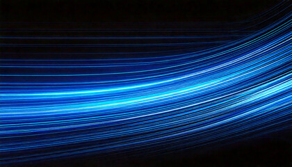 Wall Mural - Abstract blue light rays background Night starry sky. Meteor shower, abstract space background. Expressway in long delay, with car lights at night on autobahn. Vector glitter light fire flare trace.