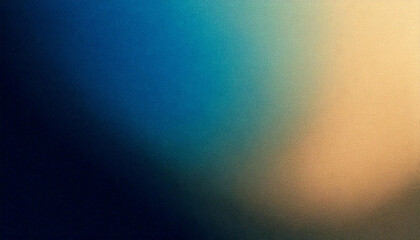Wall Mural - abstract gradient dark blue and beige background vector. minimalist style cover template with vibran