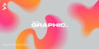 © plasteed - Geometric background with gradient shapes and blur effect.