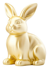 Wall Mural - PNG Easter bunny figurine animal mammal.