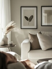 Wall Mural - Serene Living Room