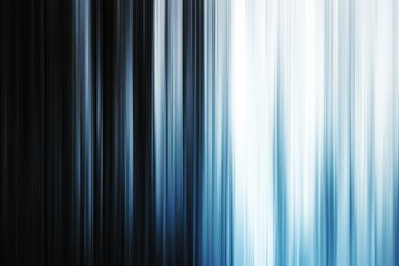 Fototapete - Luminous blurred gradient in white, blue, and black for stunning digital banners and immersive backgrounds in modern design aesthetics