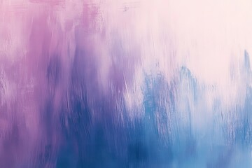 Poster - Pastel abstract background with soothing gradients and gentle lines, ideal for minimalist wallpapers in light shades of blue, purple, and pink for serene home or office decor