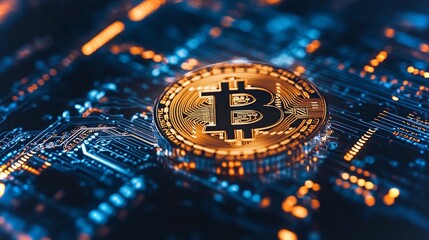 Poster - visual representation of cybercrime task highlighting digital currency security concerns