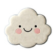 © photobuay - Cute cloud-shaped rug for kids rooms home decor plush material bright and cheerful playful concept