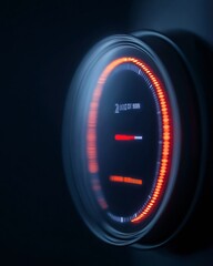 Poster - Futuristic Electric Vehicle Dashboard with Advanced Energy Display