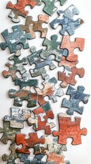 Wall Mural - The Puzzle Pieces, Dissociative Identity Disorder