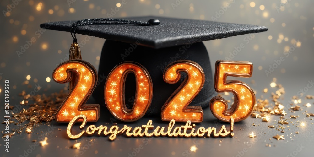 congratulations to the graduates of 2025 Stock Illustration | Adobe Stock
