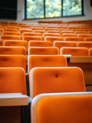 Wall Mural - Lecture Hall Teacher