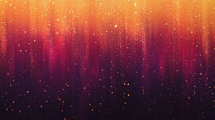 Poster - A vibrant abstract background blending shades of orange, purple, and pink, creating a warm, ethereal atmosphere.
