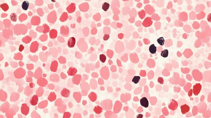 Poster - Pink leopard fur pattern abstract background with colorful spots in shades of pink, red, and purple for modern design projects.