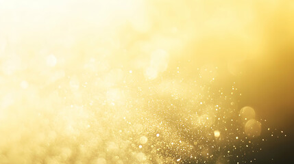Canvas Print - mist particles softly shimmering against a pastel yellow backdrop, illuminated for intricate texture