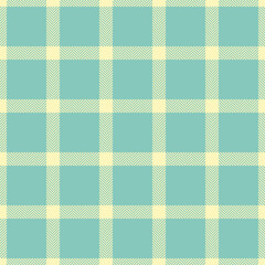Poster - stylish pastel teal and pale yellow herringbone check pattern. perfect for backgrounds, textiles, pa