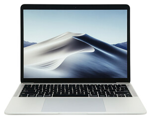 Wall Mural - png a empty white screen laptop electronics minimalist modern.