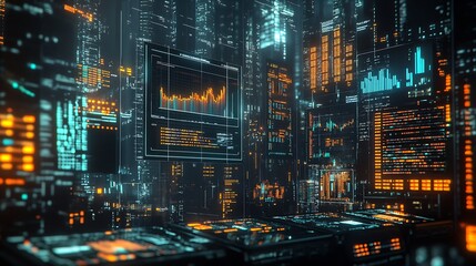 Poster - Innovative Digital Finance Interface with Advanced Data Analytics : Generative AI