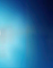 Poster - Abstract gradient blue background. Smooth transition from light blue to dark blue. Modern design. Suitable for wallpaper website banner. Blurred effect creates soft look. Perfect template for digital