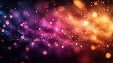 Poster - a blurry image of a purple and blue background, suitable for use as a creative element or background