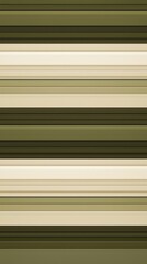 Poster - Horizontal stripes of varying shades of green and beige create a visually appealing modern abstract background, perfect for various design projects