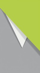 Poster - green, white and grey geometric shapes create a dynamic and modern abstract background, ideal for de