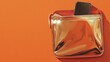© Ali - Gold purse, phone, orange background.