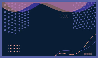Wall Mural - abstract waves background. pink -blue curve lines vector illustration isolated on blue . Luxury colorful swirl pattern. Elegant modern fashion design element