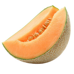 Wall Mural - Isolated Melon Slice