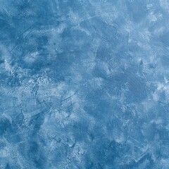 Poster - Textured blue background with a subtle pattern.
