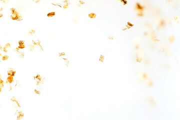Wall Mural - png gold confetti gold gold confetti celebration.