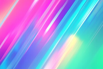 Wall Mural - a vibrant gradient background with neon carnival colors.featuring bright pinks, greens, and blues.co
