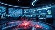 © edisetiawan.id - Digital Visualization of Global Cyber Warfare.