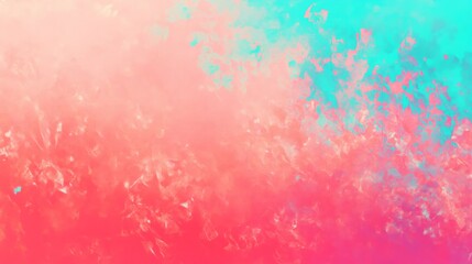 Wall Mural - a vibrant gradient background with vibrant coral and teal colors.featuring bright reds and blues.evo