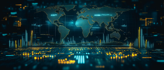 Poster - Global Network Data Visualization 